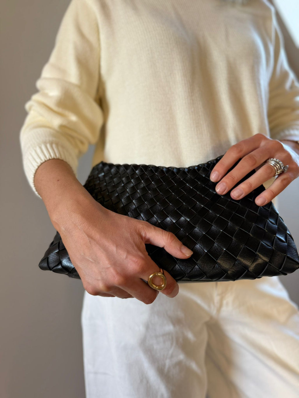 Pre Order Woven Shoulder Bag