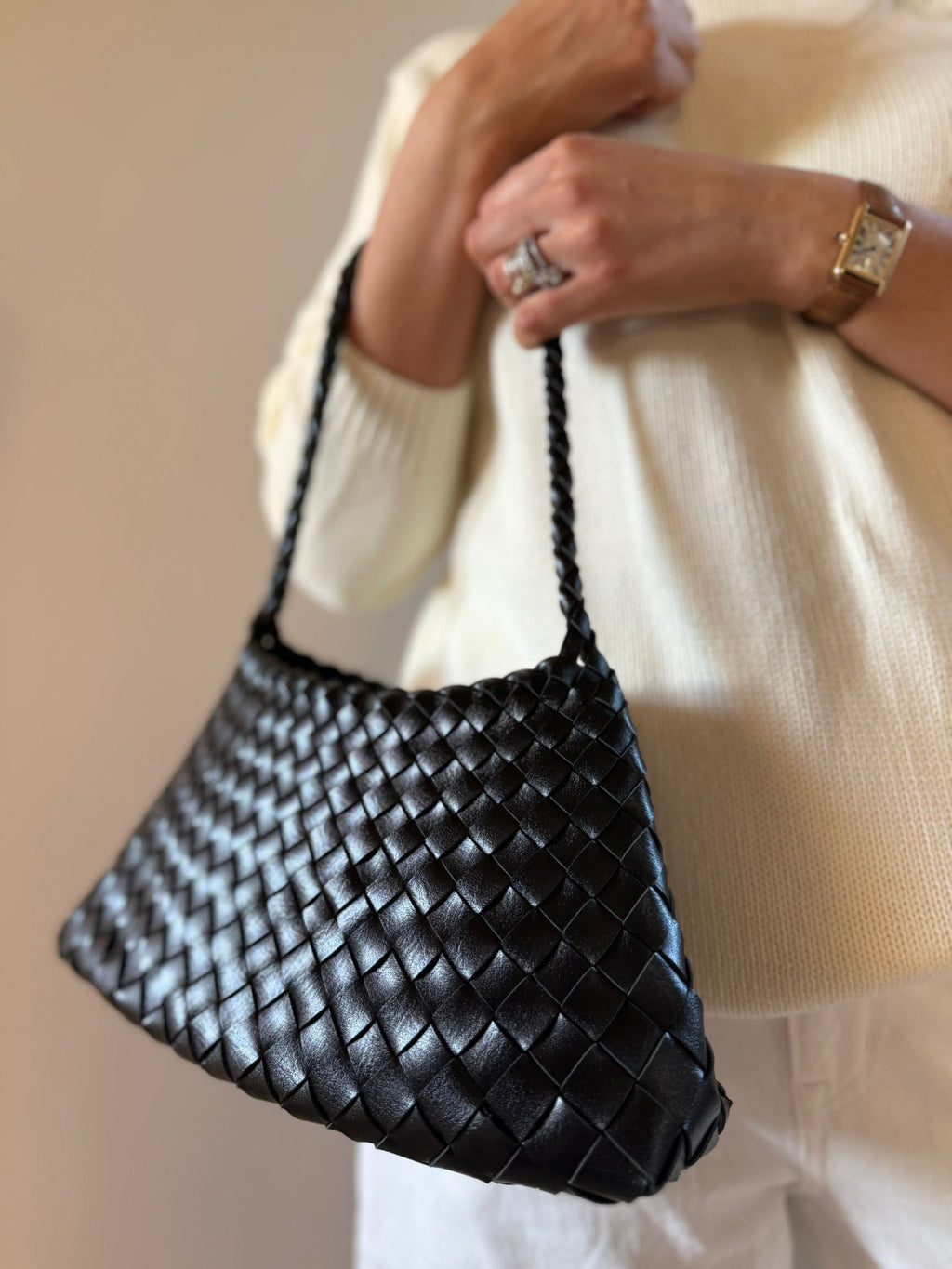 Pre Order Woven Shoulder Bag