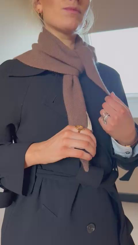 Back in Stock 100% Wool Triangle Scarf